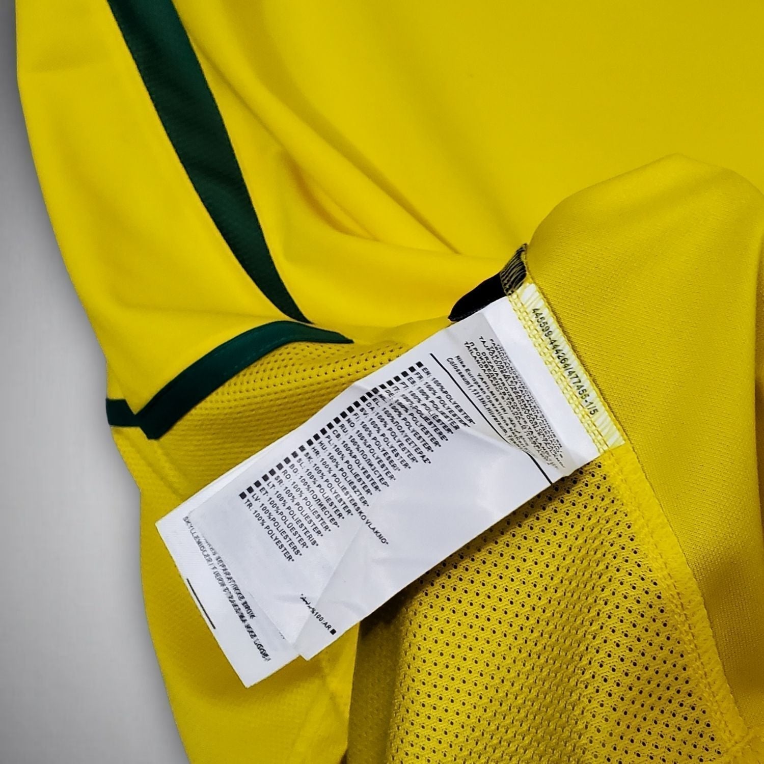 2004 Brazil Retro Home Shirt