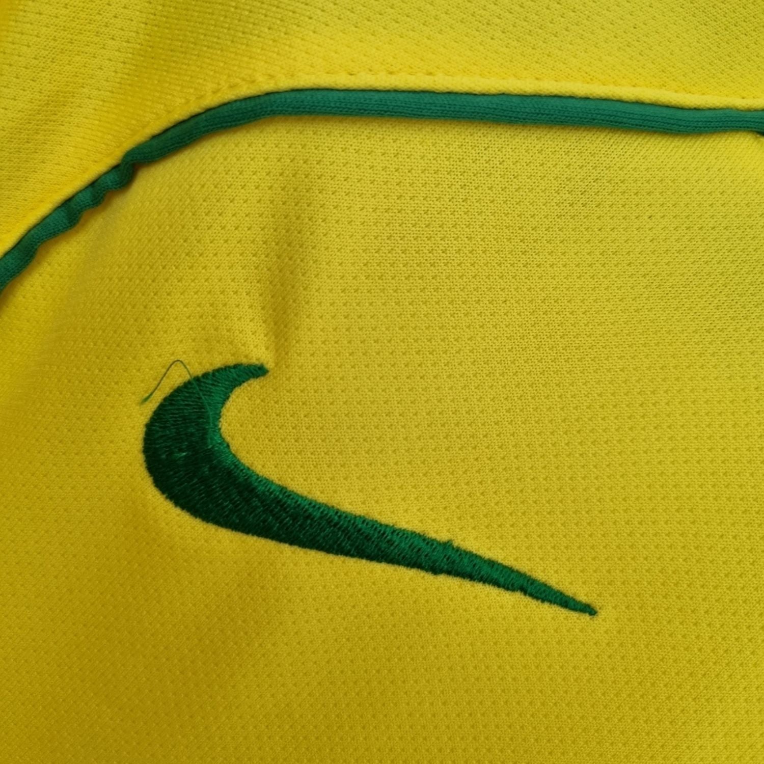 2004 Brazil Retro Home Shirt