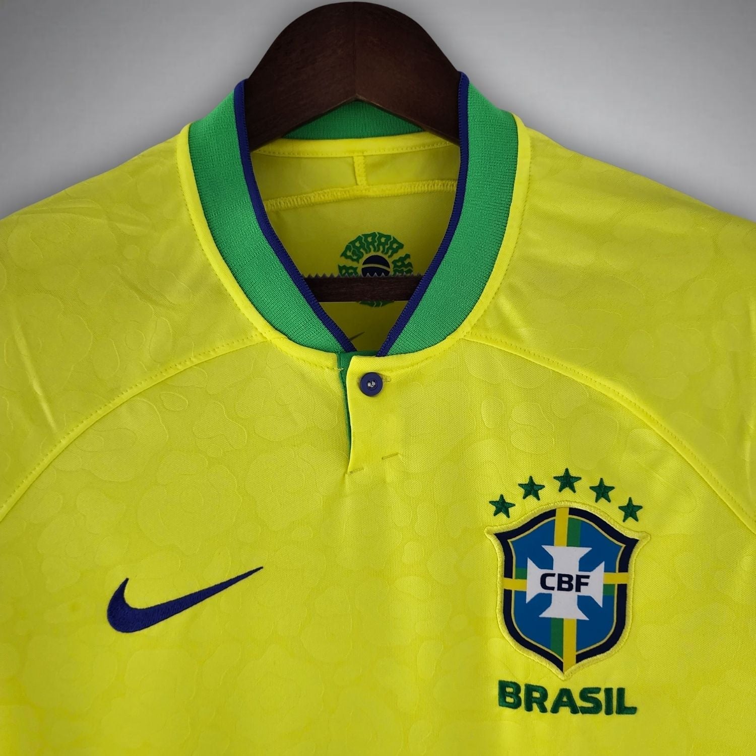 2022 Brazil Retro Home Shirt