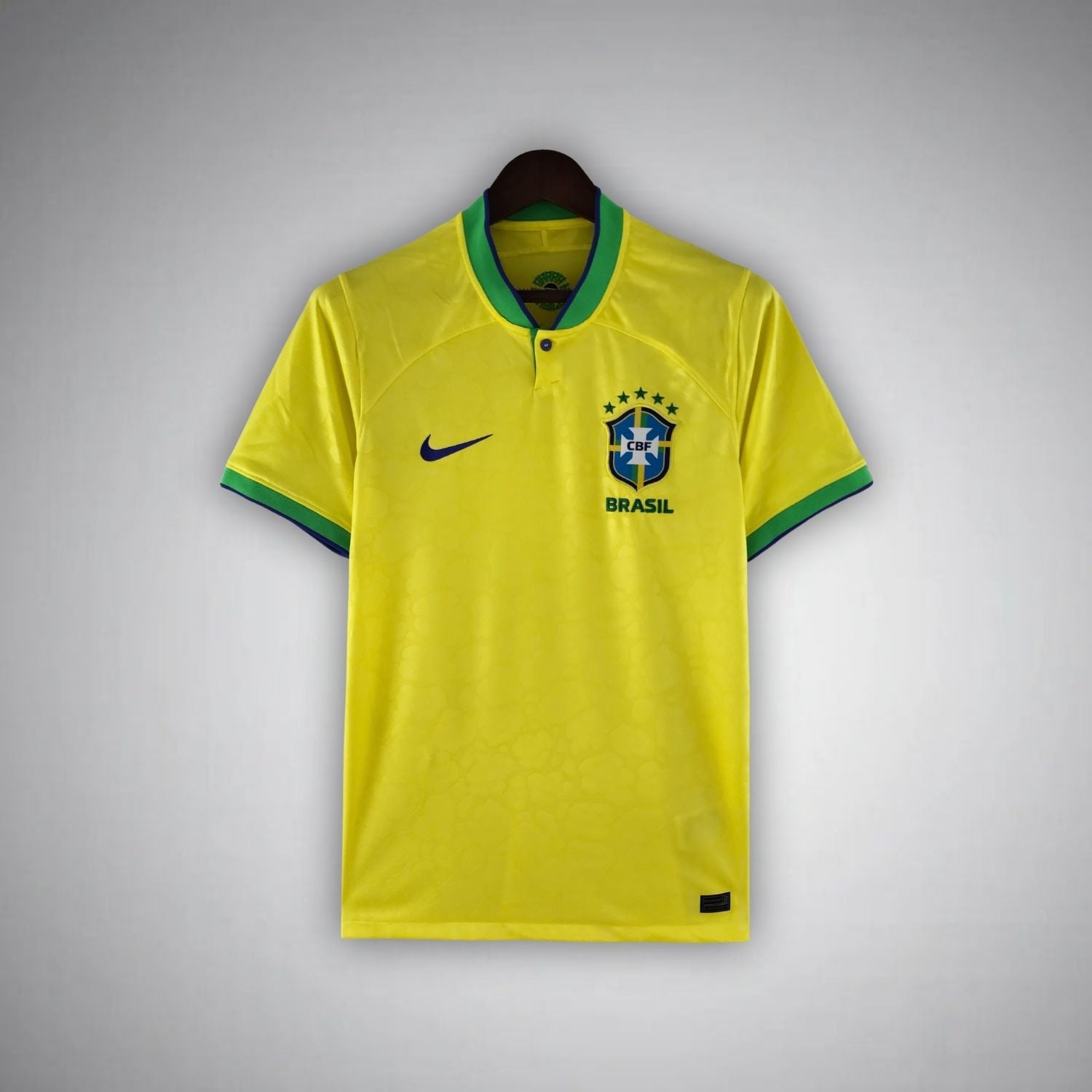 2022 Brazil Retro Home Shirt