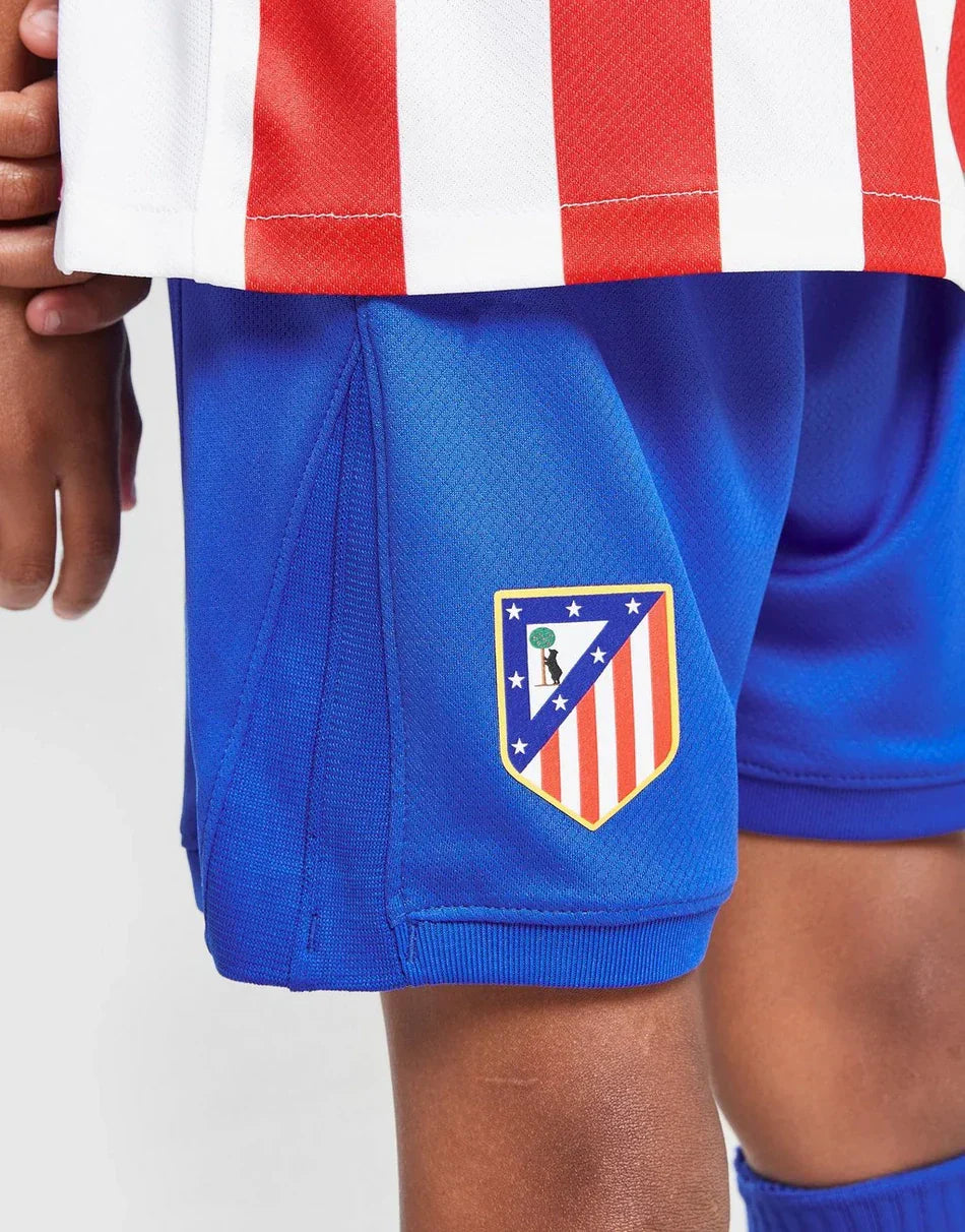 2025-26 Athletico Madrid Home Kids Kit