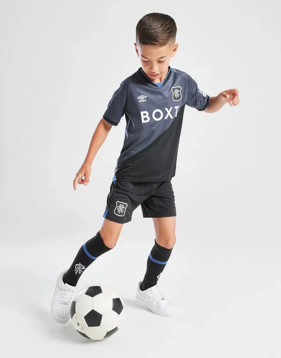 2025-26 Rangers FC Third Kids Kit