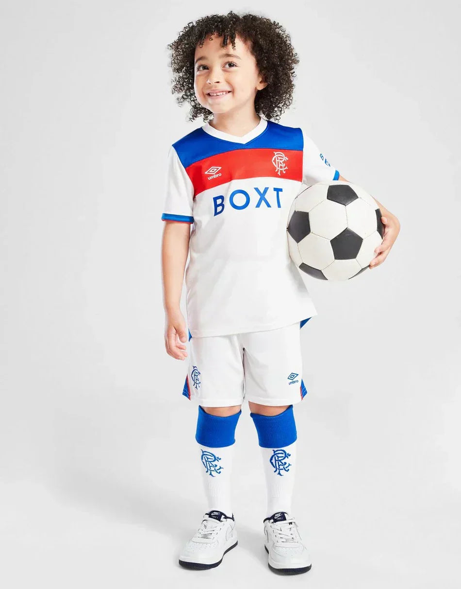 2025-26 Rangers FC Away Kids Kit