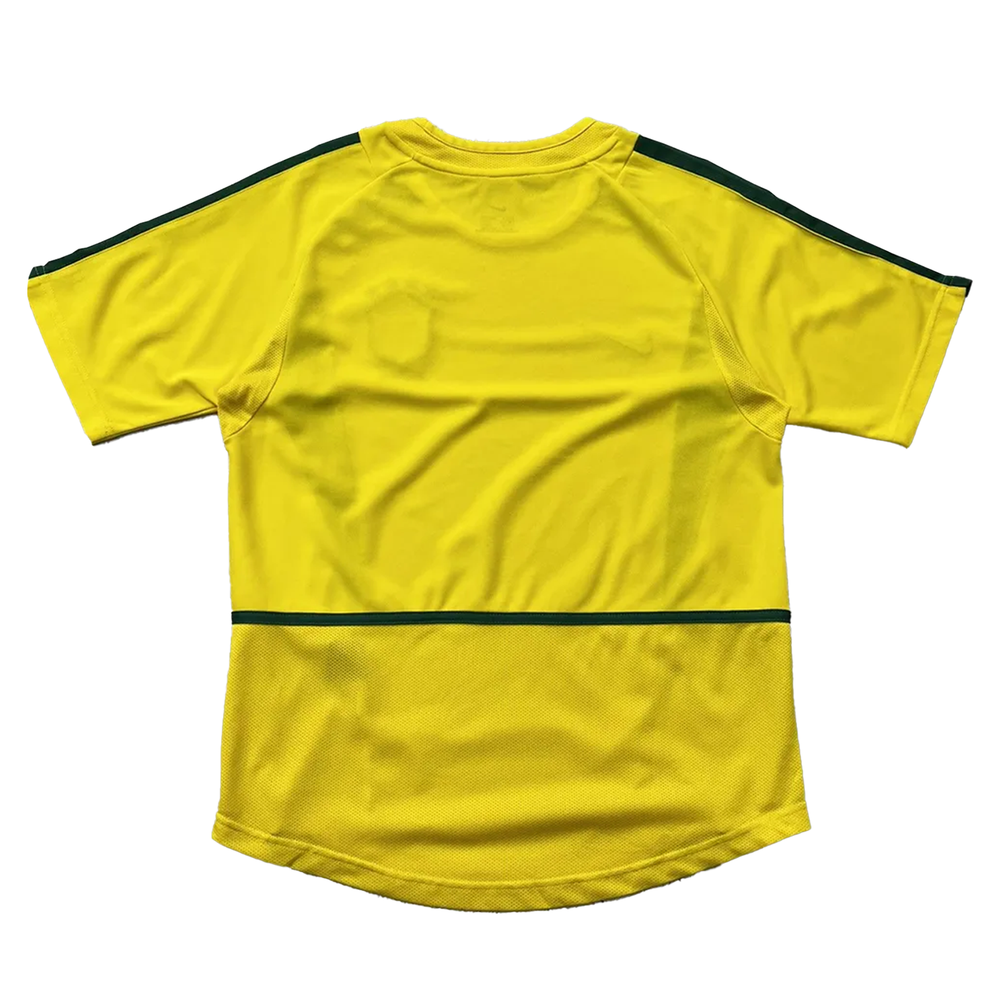 Retro 2002 Brazil Home Football Shirt