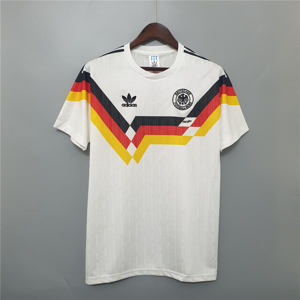 1990 Germany Home Retro Shirt World Cup - Festival Paul Kalkbrenner Dj