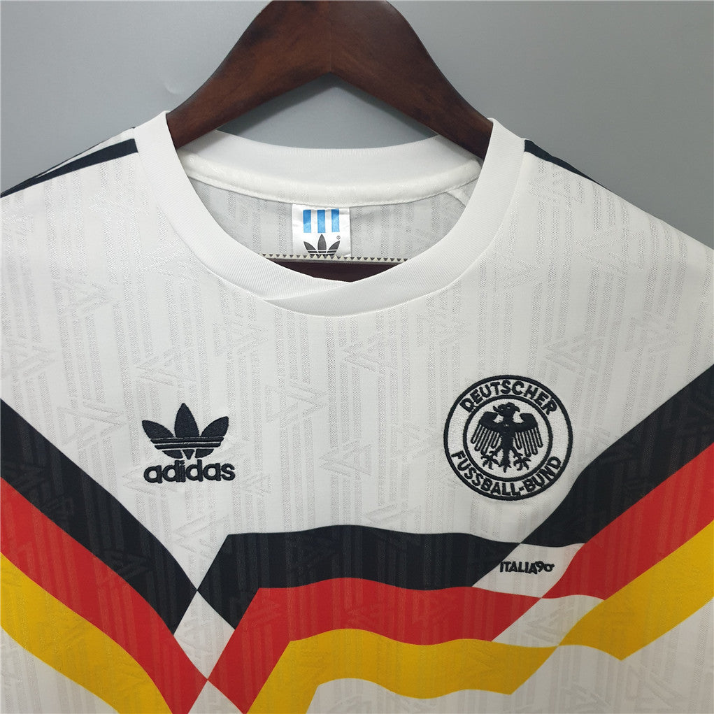 1990 Germany Home Retro Shirt World Cup - Festival Paul Kalkbrenner Dj