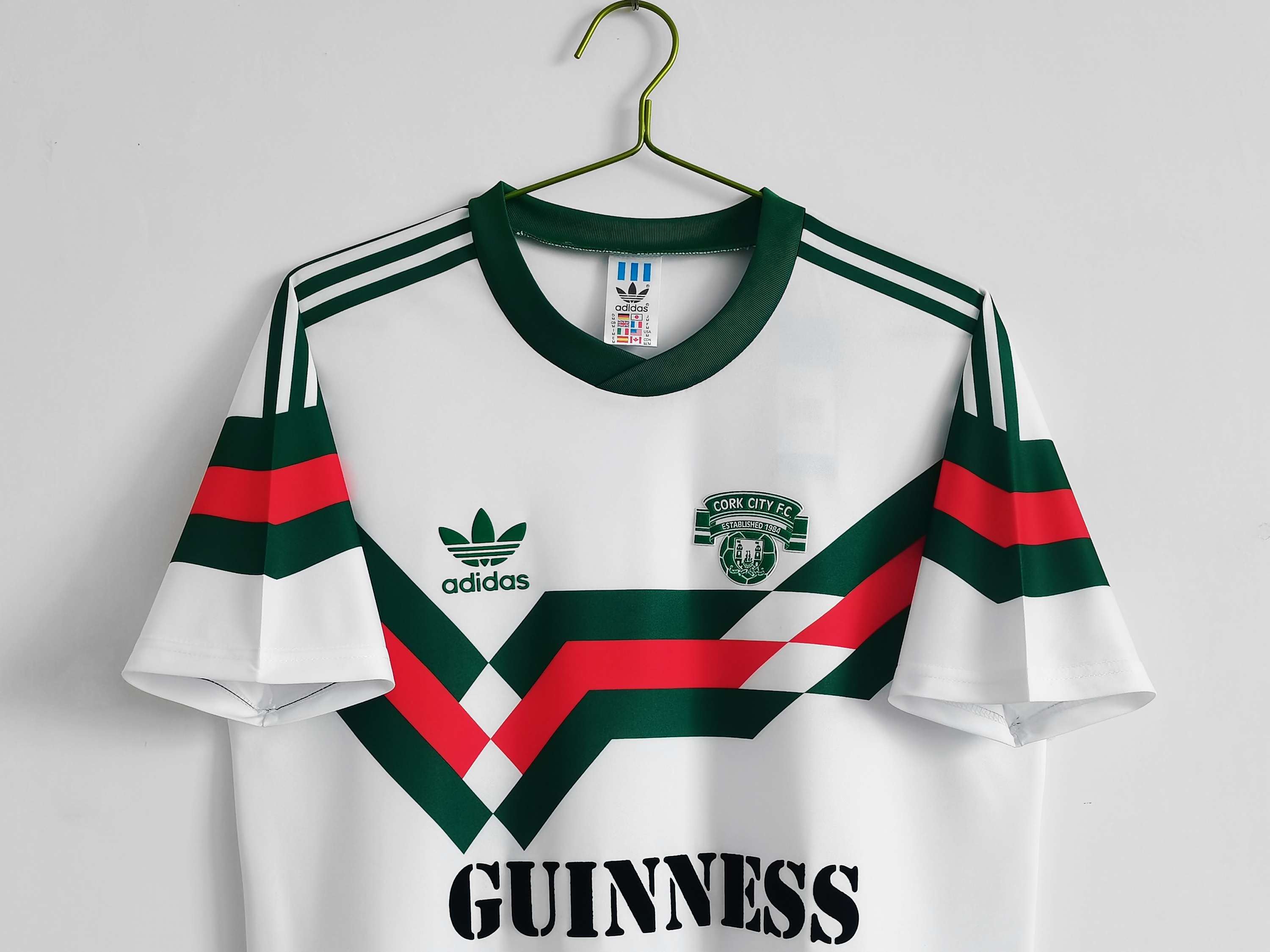 1988/1989 Cork City Home Retro Shirt Guinness Ireland