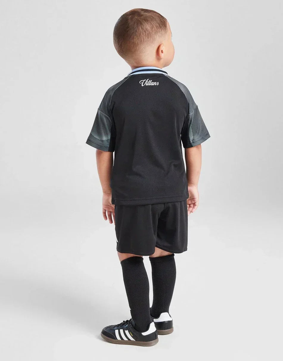 2025-26 Aston Villa Away Kids Football Kit