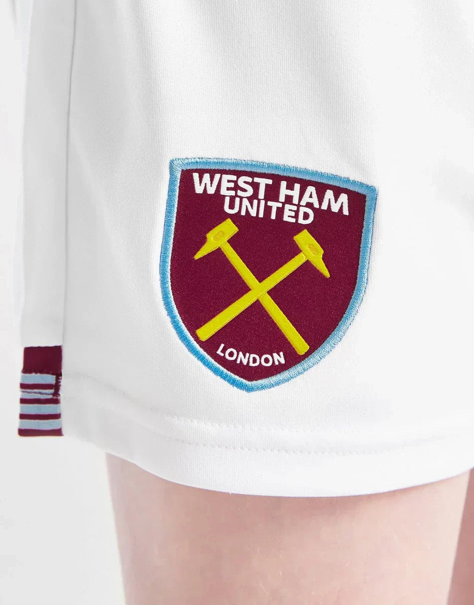 2025-26 West Ham Home Kids Football Kit