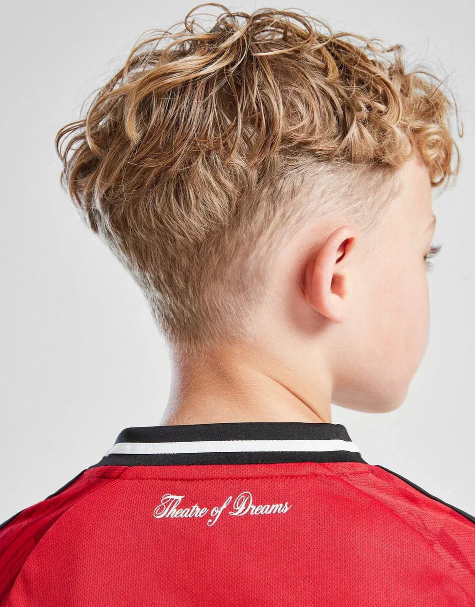 2025-26 Manchester United Home Kids Football Kit