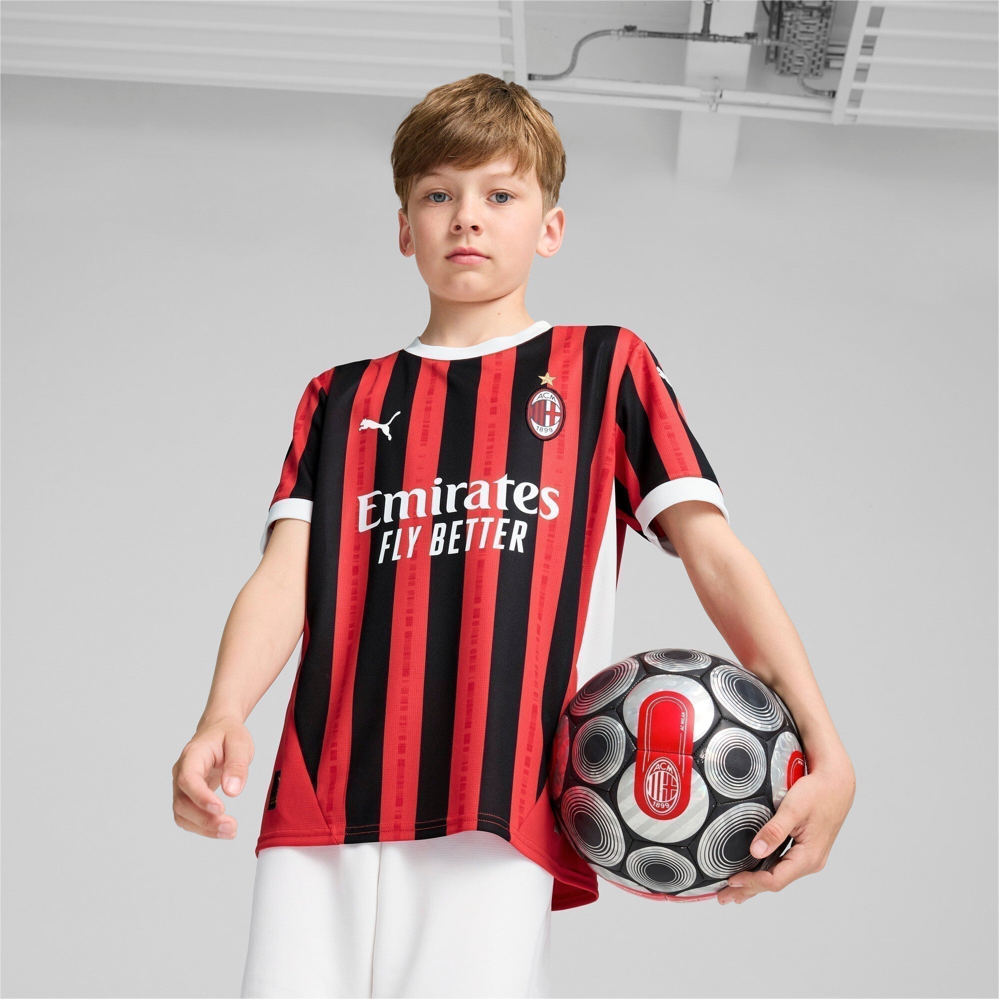 Ac Milan Kids Football Kit 2024/25 Home