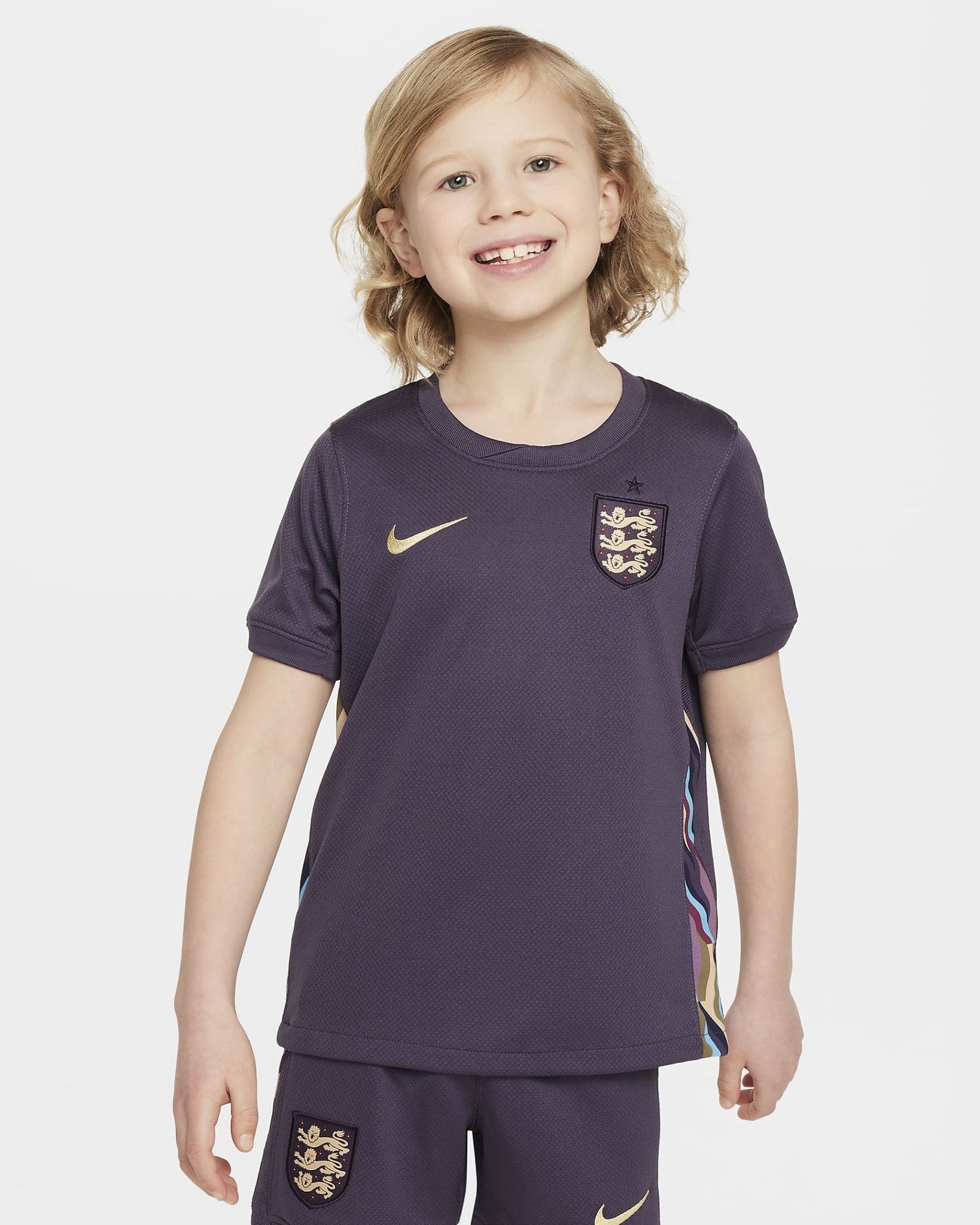 2024/25 England Away Kids Football Kit