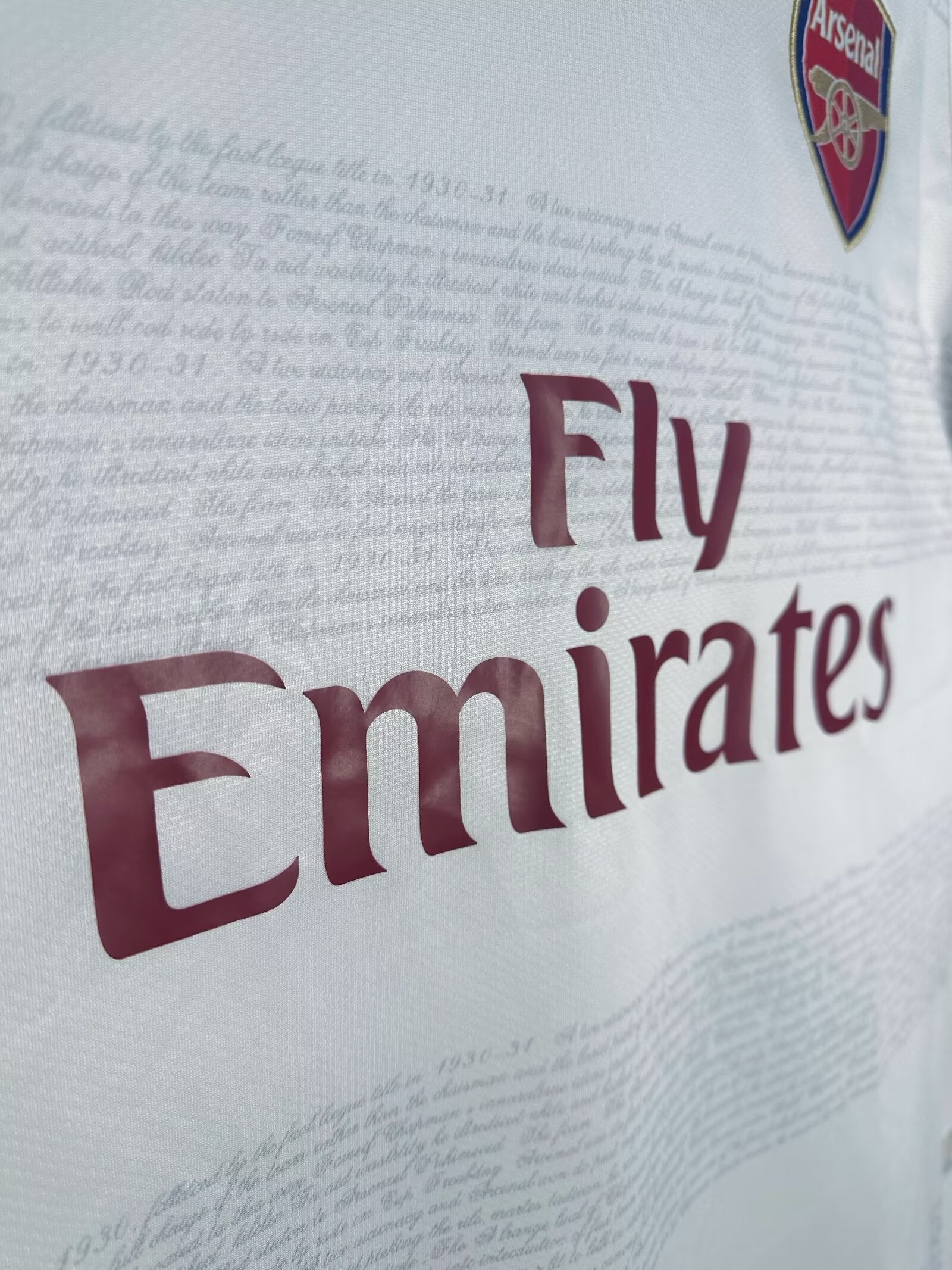 Arsenal Away Shirt - 2007-2008: The Chapman Edition