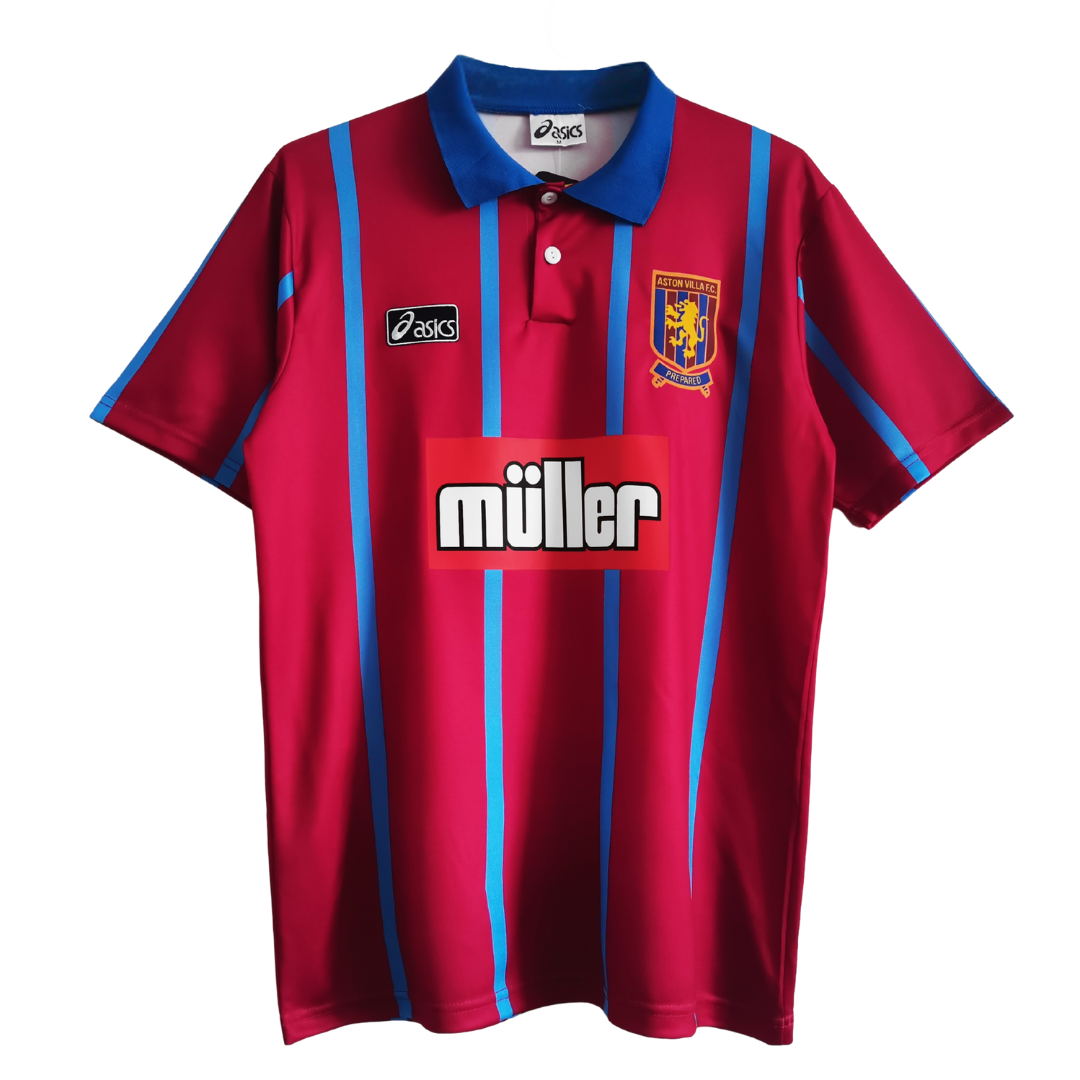 Aston Villa Home Shirt - 1993-95