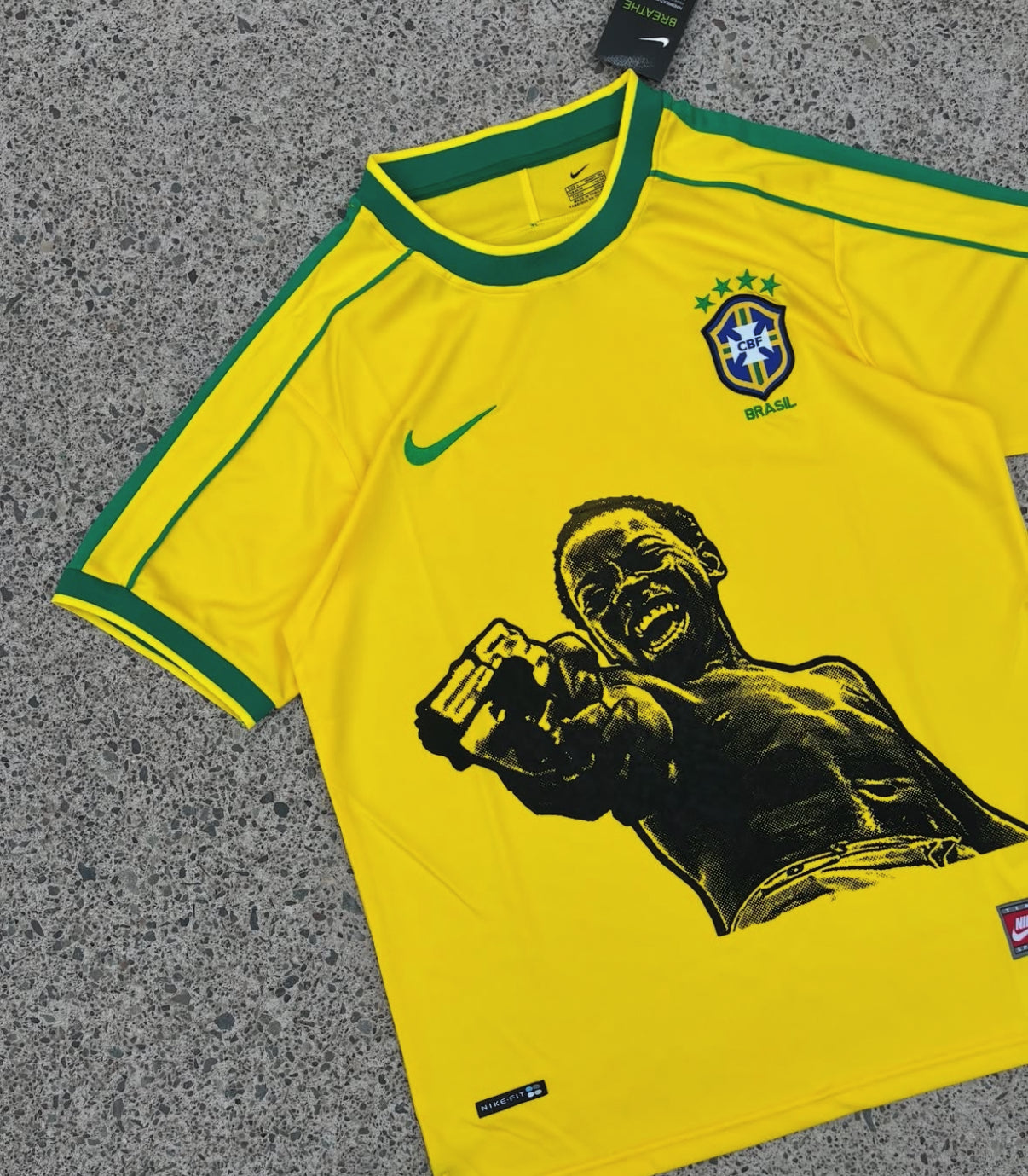 1998 Brazil Retro Shirt City of God Concept