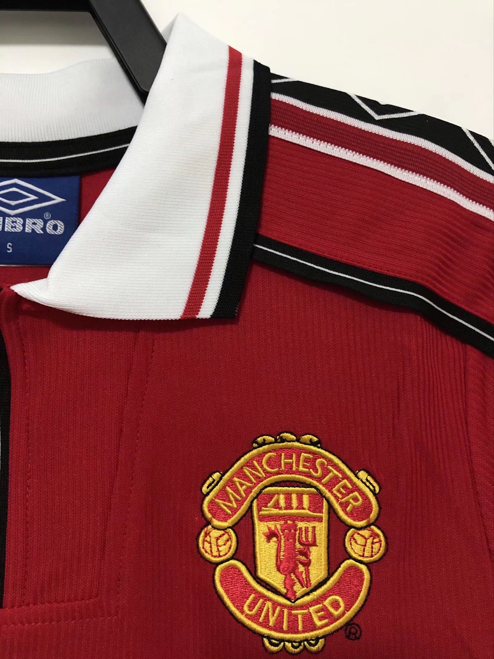 1998/1999 Manchester United Retro Shirt - Long Sleeve Home