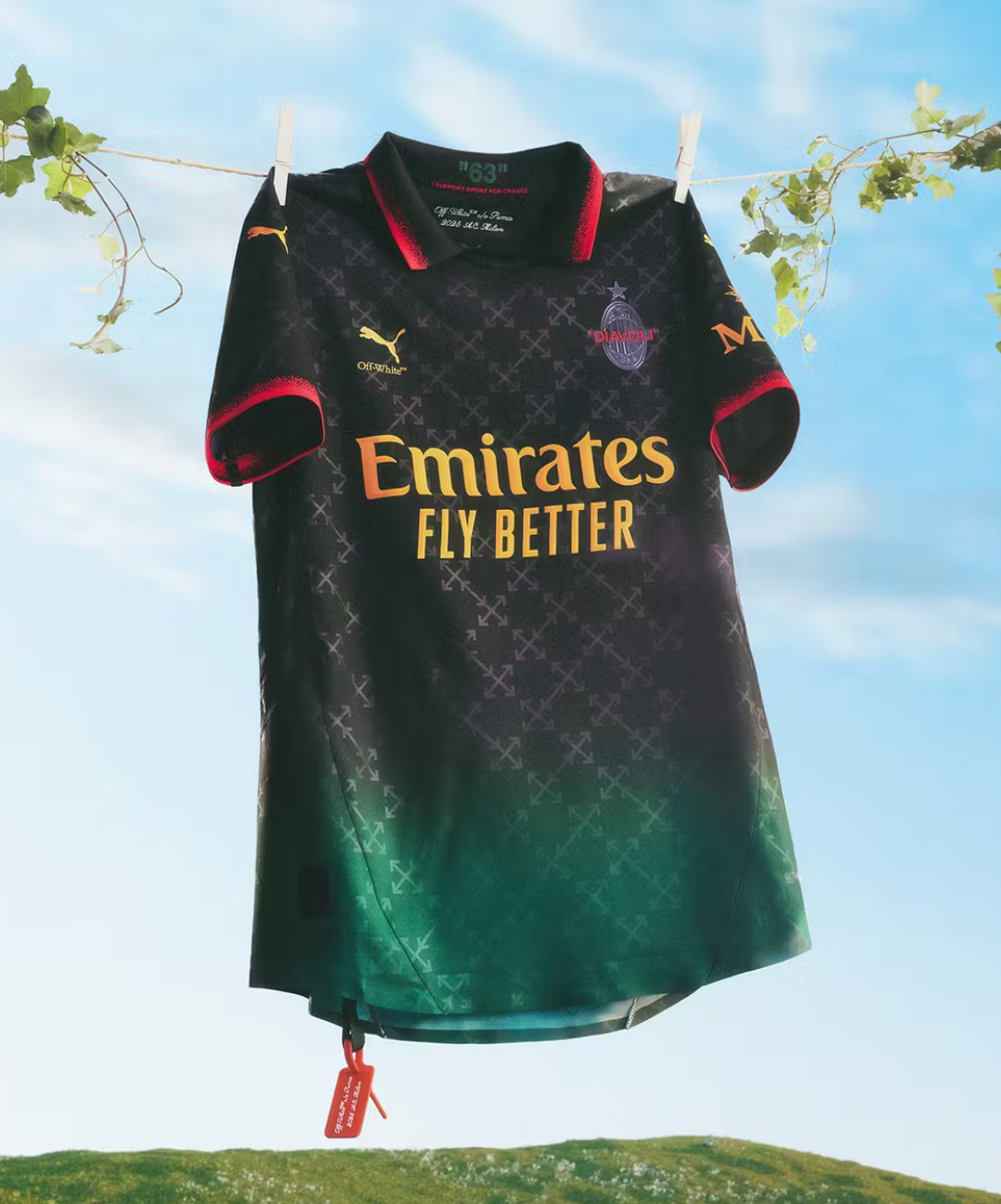 AC Milan x Off-White 2024/2025 (BLACK)