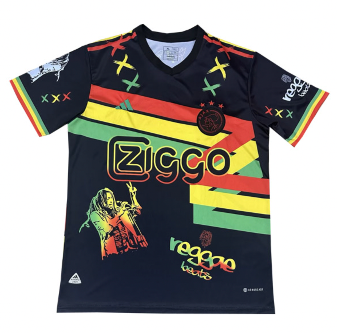 Ajax Bob Marley Special Edition jersey