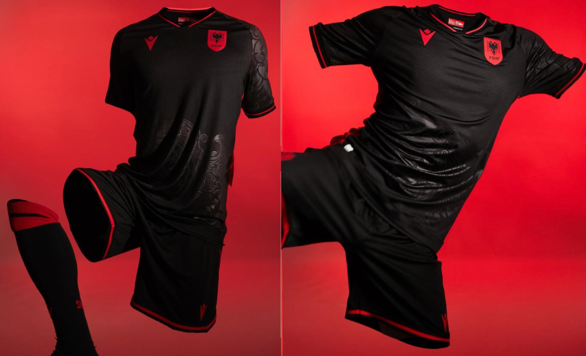 Albania 2025/2026 Away Shirt (Black)