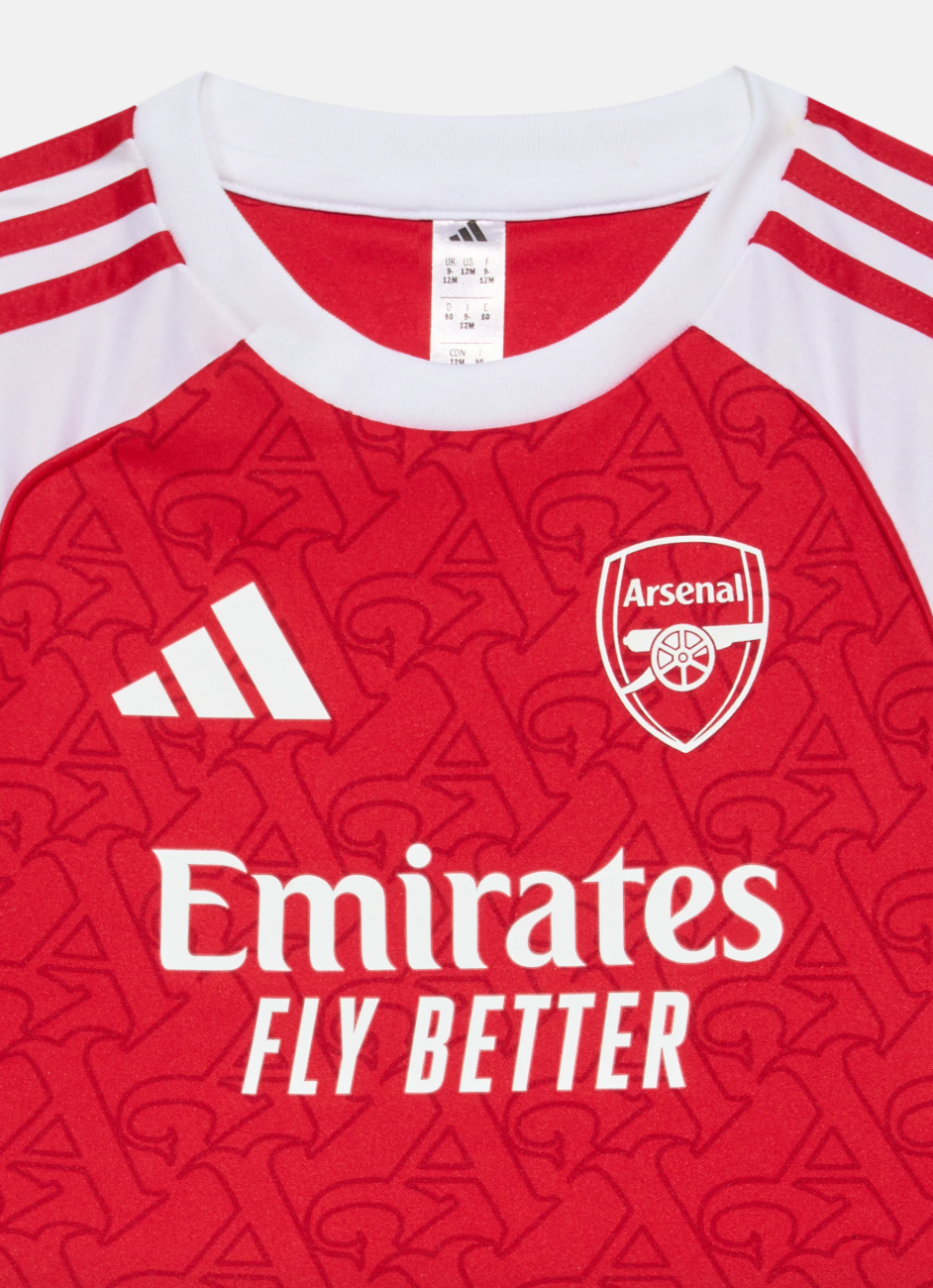 Arsenal 2025/2026 Kids Home Kit