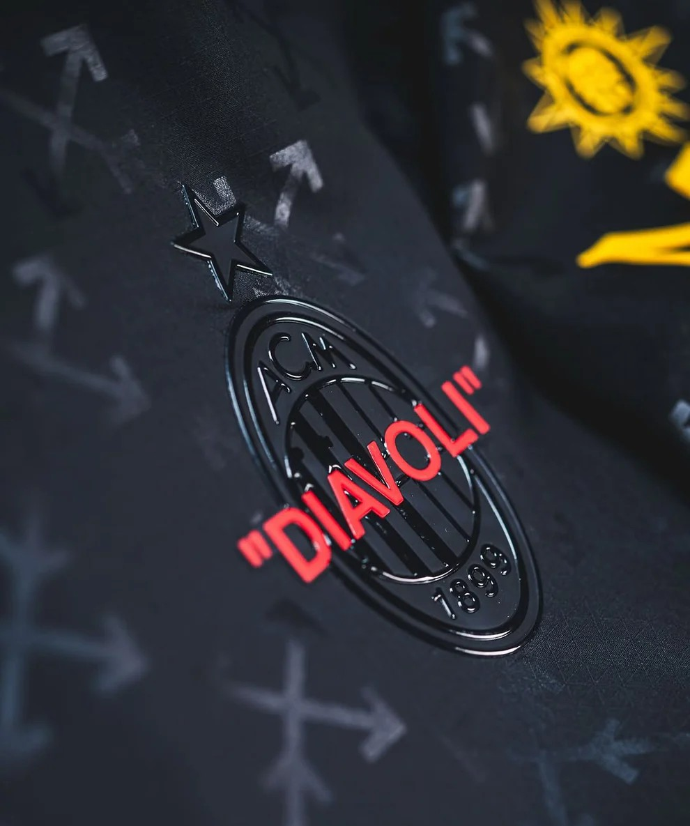 AC Milan x Off White fourth Jersey 2024-25 Player Version