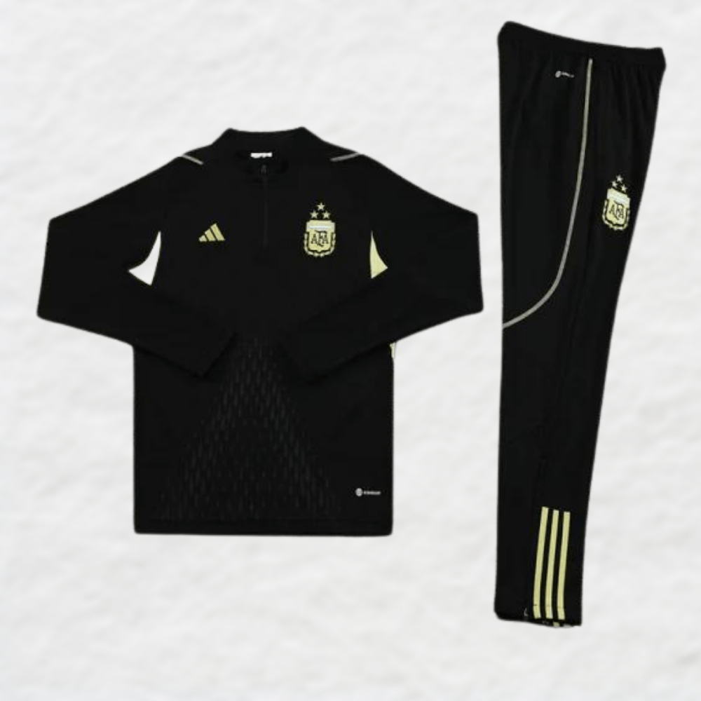 ARGENTINA 2023 BLACK TRACKSUIT