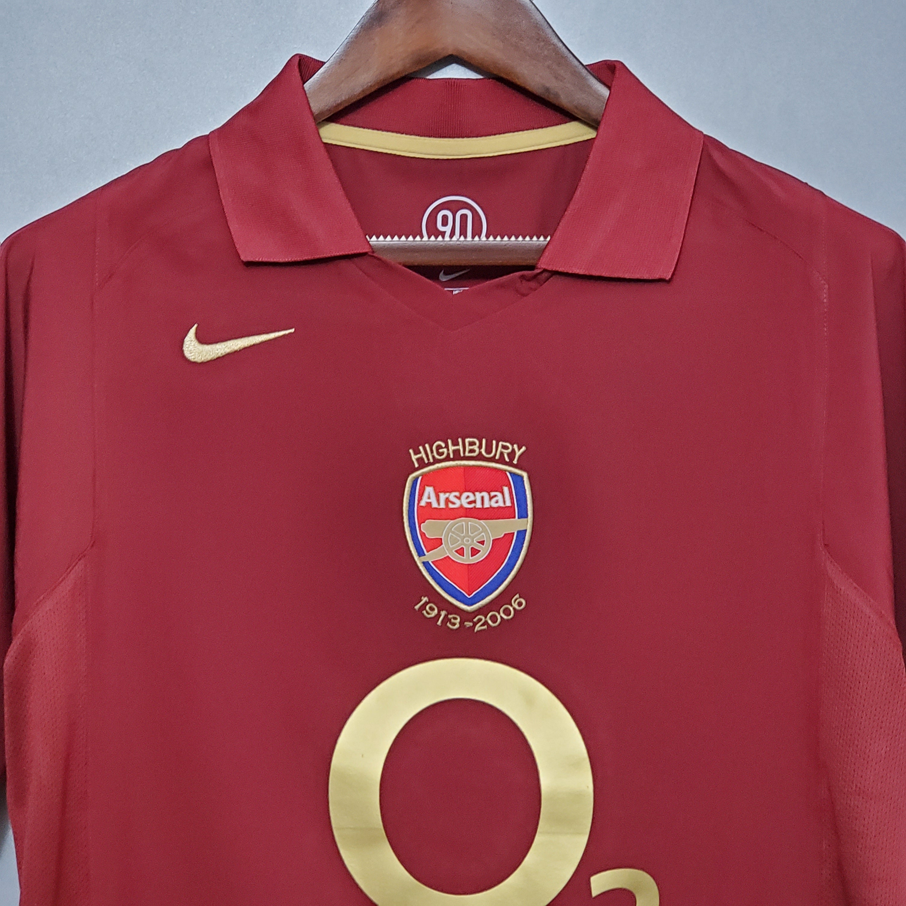 2005/06 Arsenal Retro Shirt O2