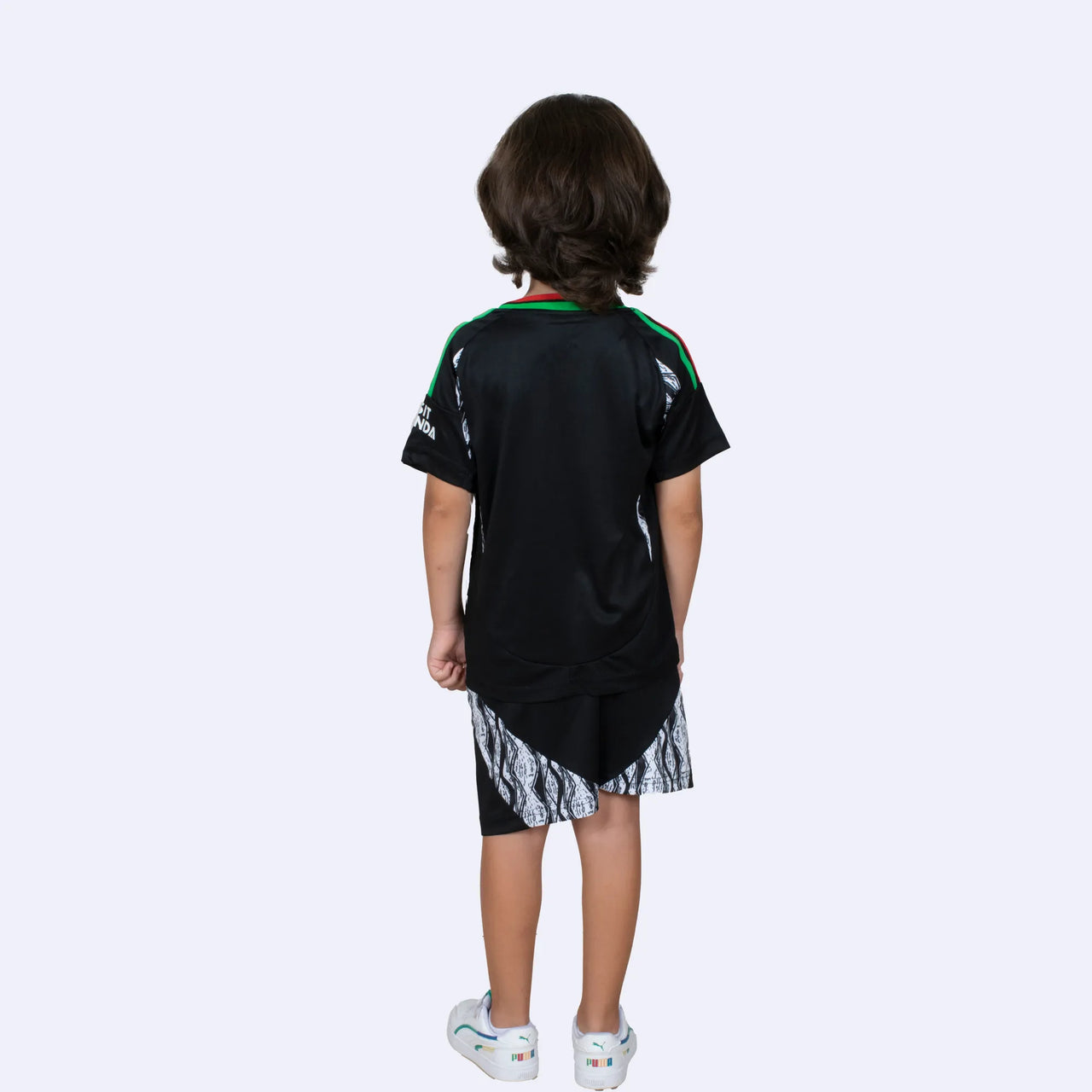 Arsenal Kids Football Kit 2024/25 Black Away