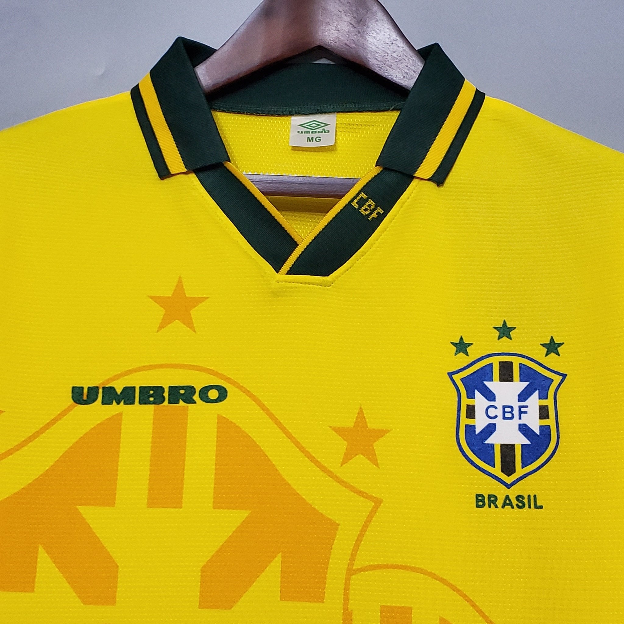 1993-1994 Brazil Retro Jersey