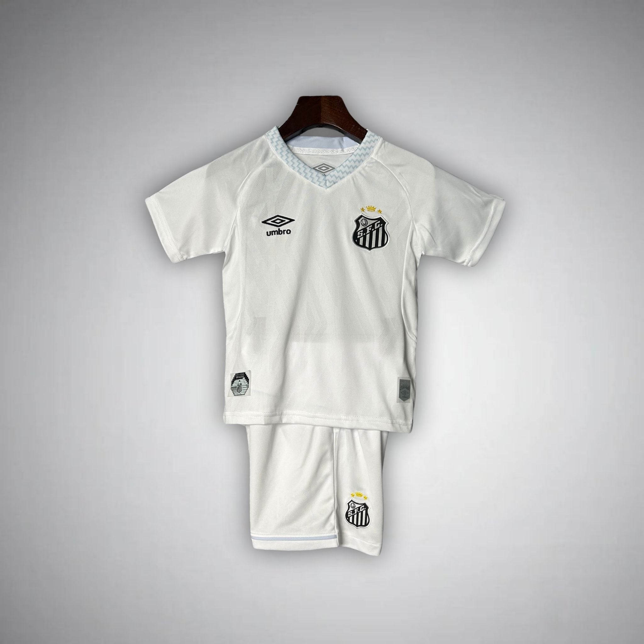 2025/26 Santos FC Home Kids Football Kit