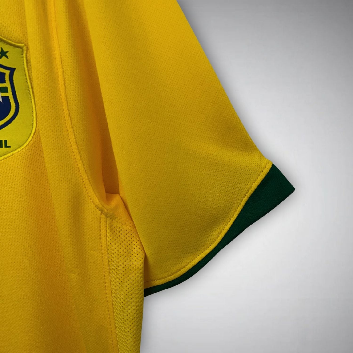 2006 Brazil Retro Home Shirt