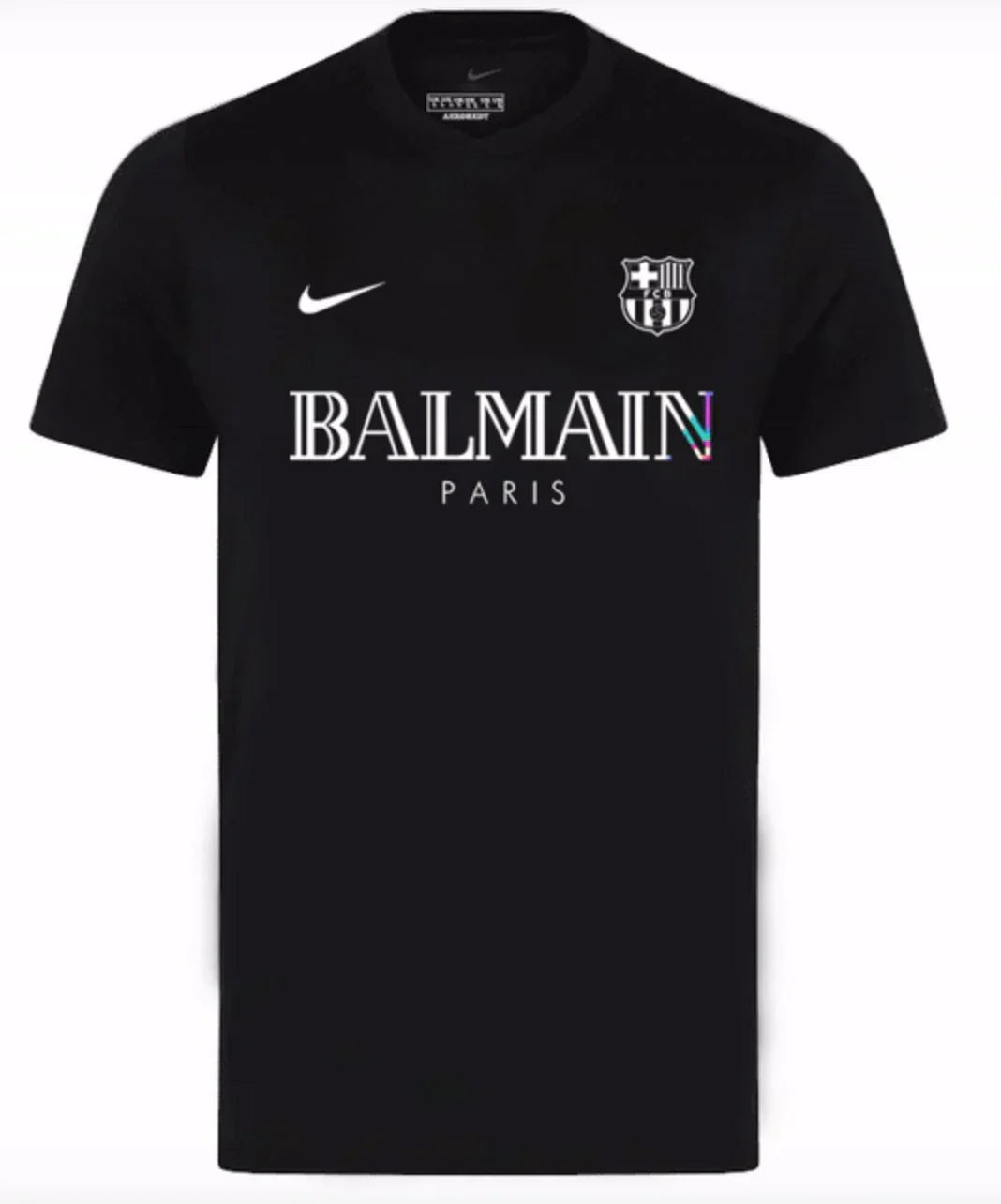 2024 Barcelona Balmain Shirt - Black Edition