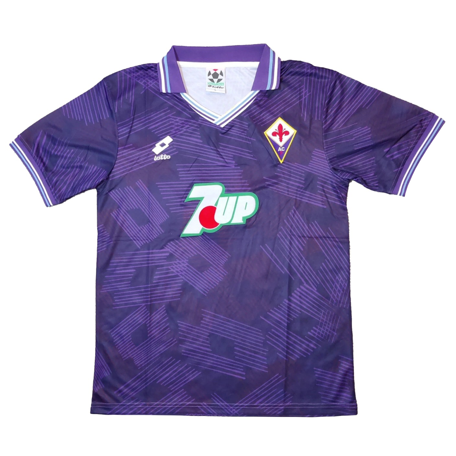 Retro 1992-93 Fiorentina Basic Home  Football Shirt
