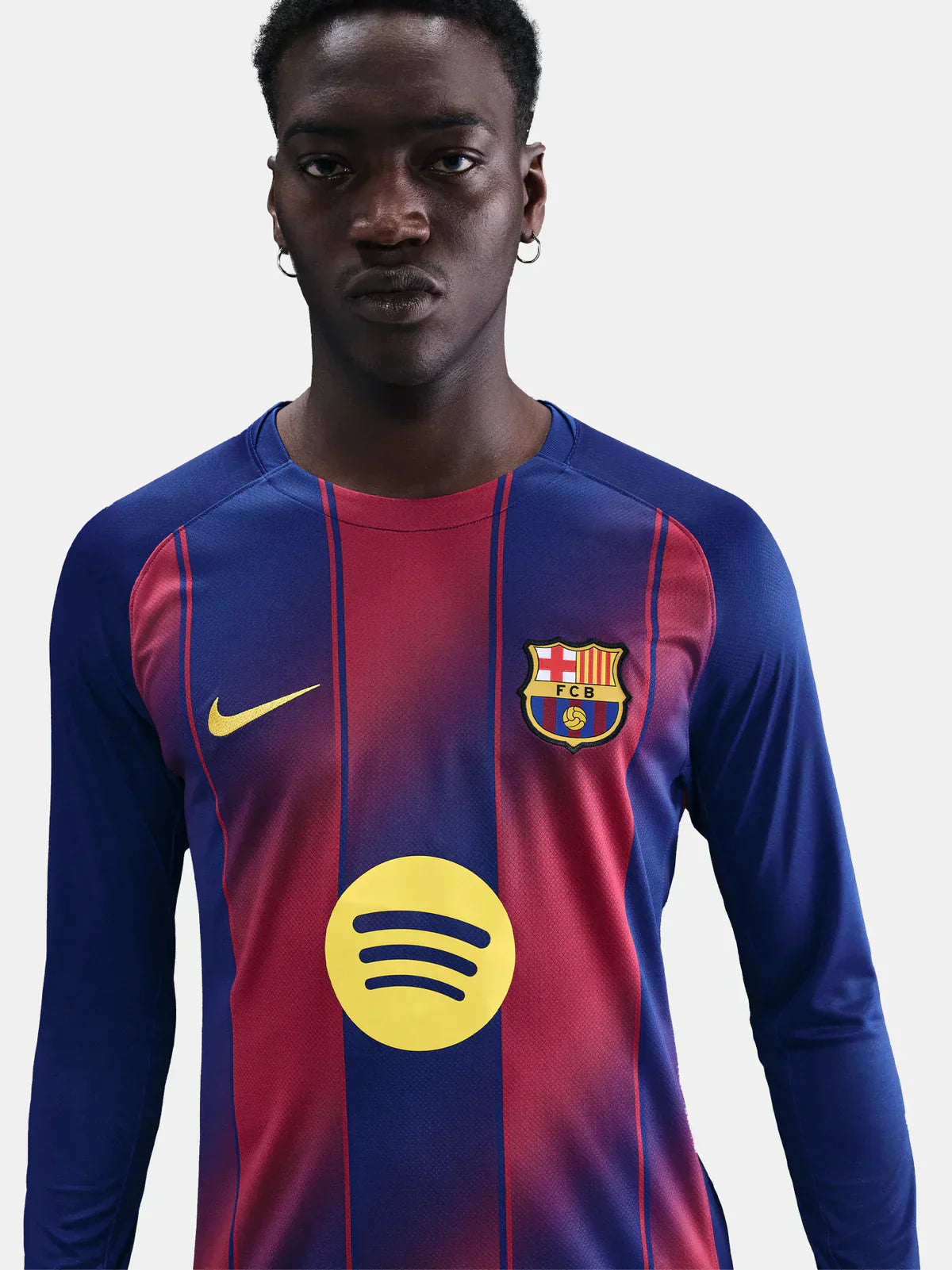 2025/26 FC Barcelona Long Sleeve Home Kit