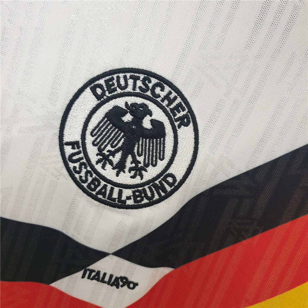 1990 Germany Home Retro Shirt World Cup - Festival Paul Kalkbrenner Dj