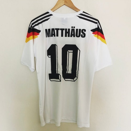1990 Germany Home Retro Shirt World Cup - Festival Paul Kalkbrenner Dj