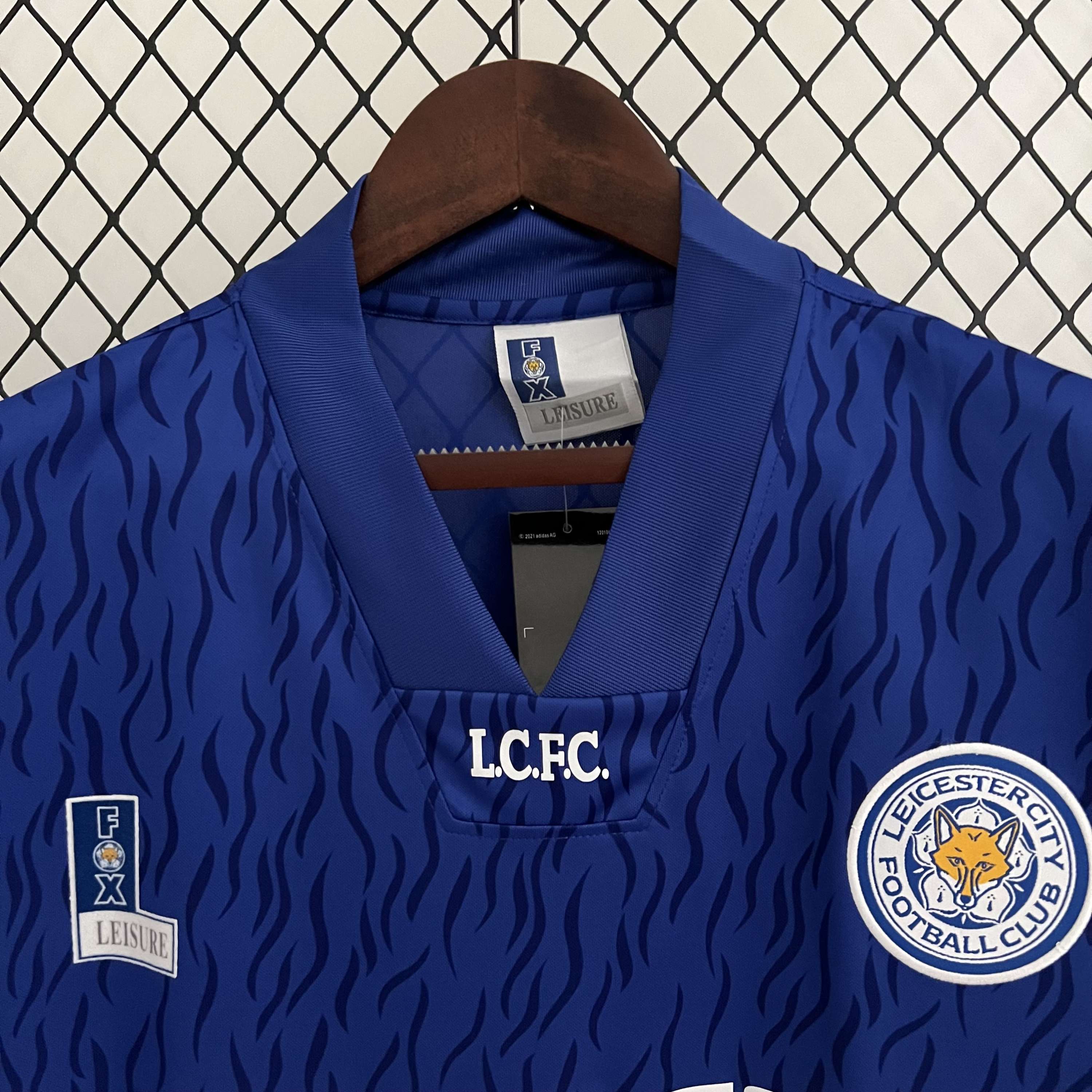 1992/1994 Leicester Home Retro Shirt
