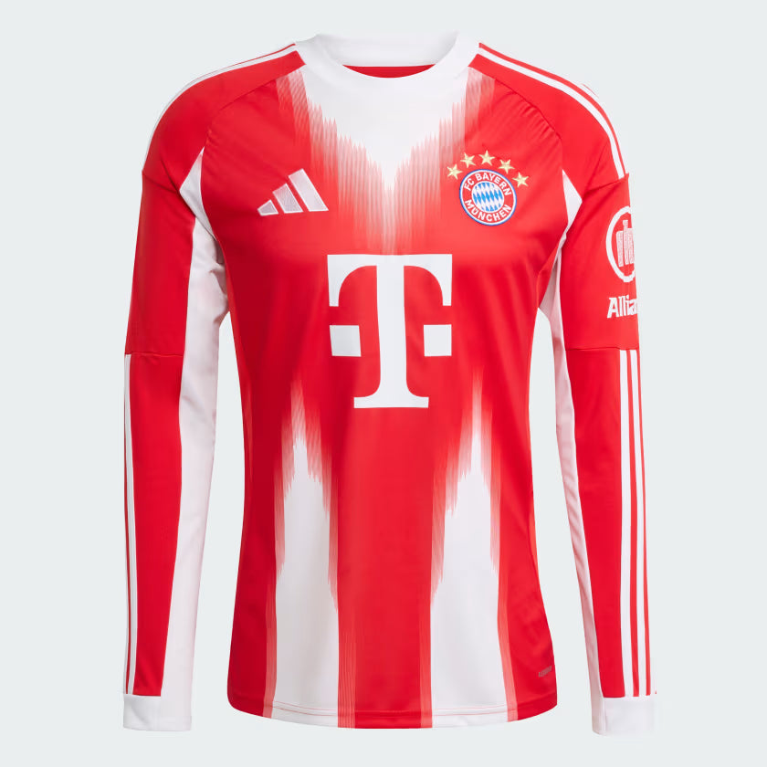 2025/26 Bayern München Long Sleeve Home Kit