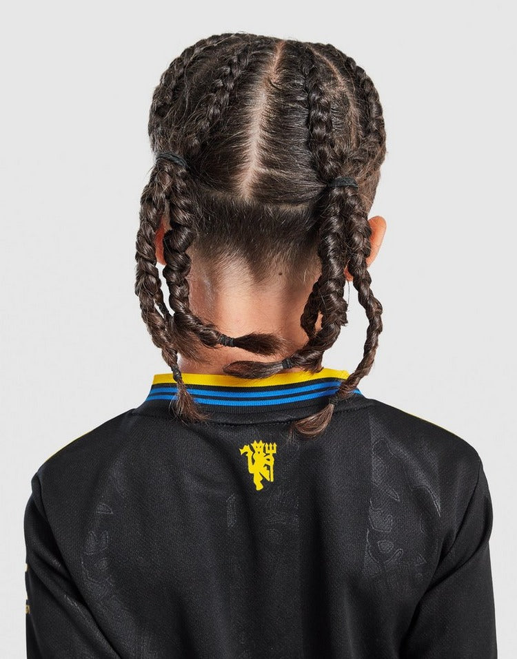 2025-26 Manchester United Third Kids Football Kit