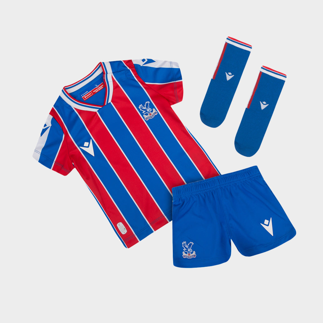 2025-26 Crystal Palace Home Kids Football Kit