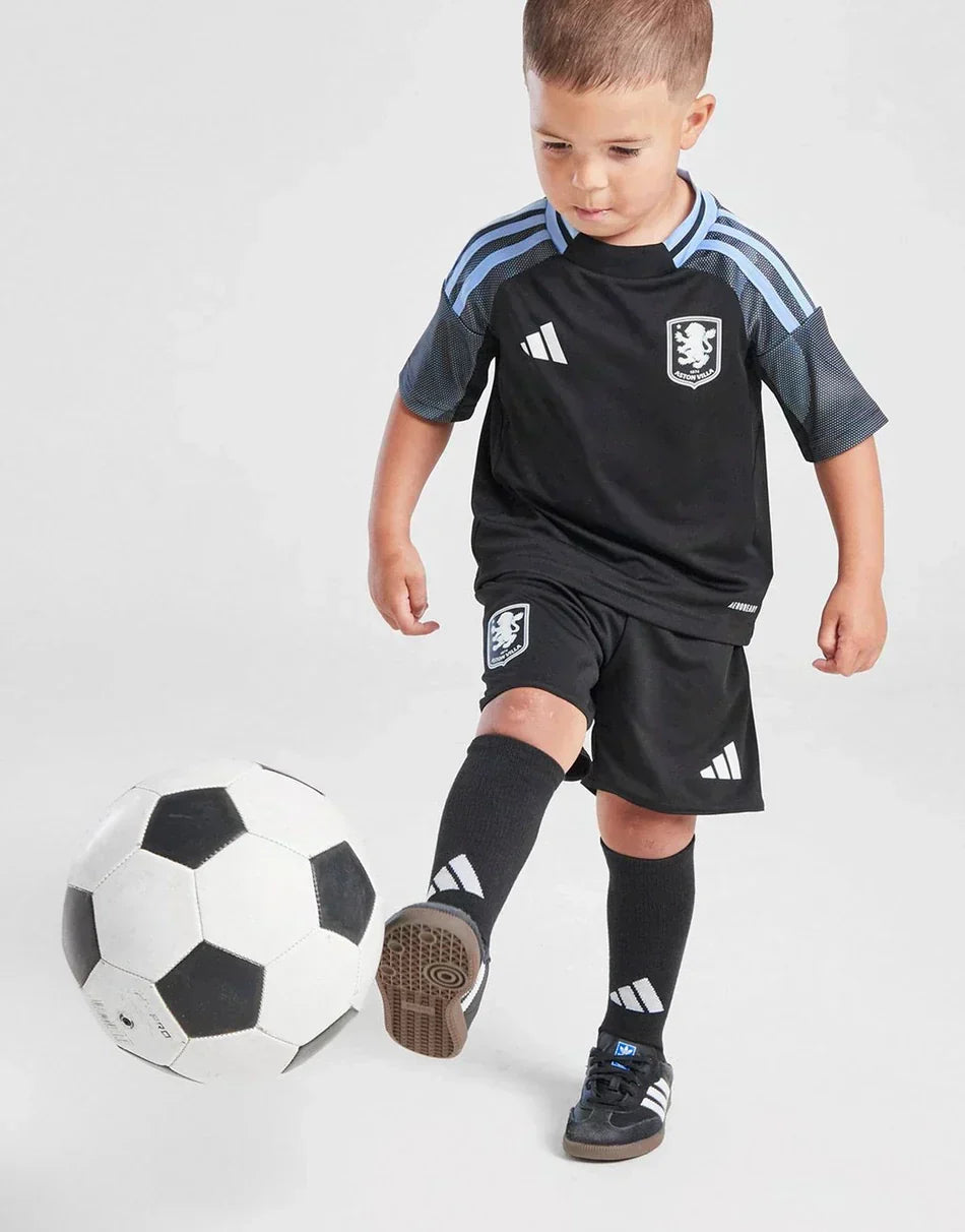 2025-26 Aston Villa Away Kids Football Kit