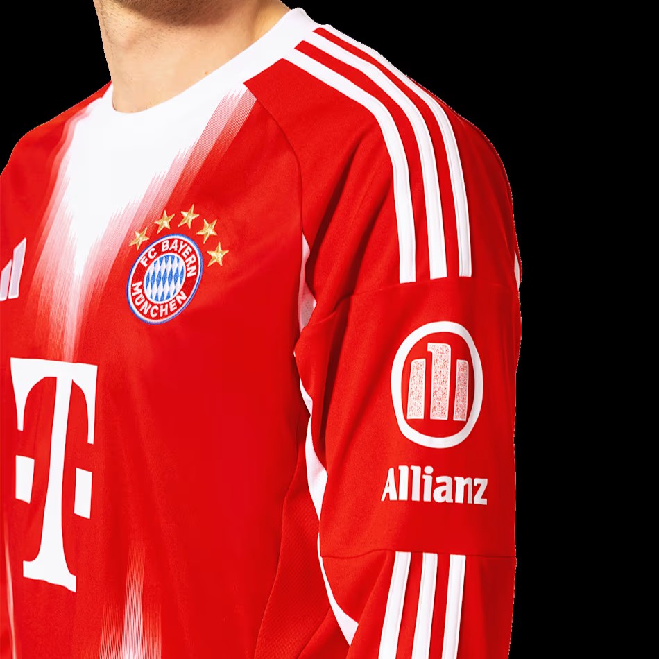 2025/26 Bayern München Long Sleeve Home Kit