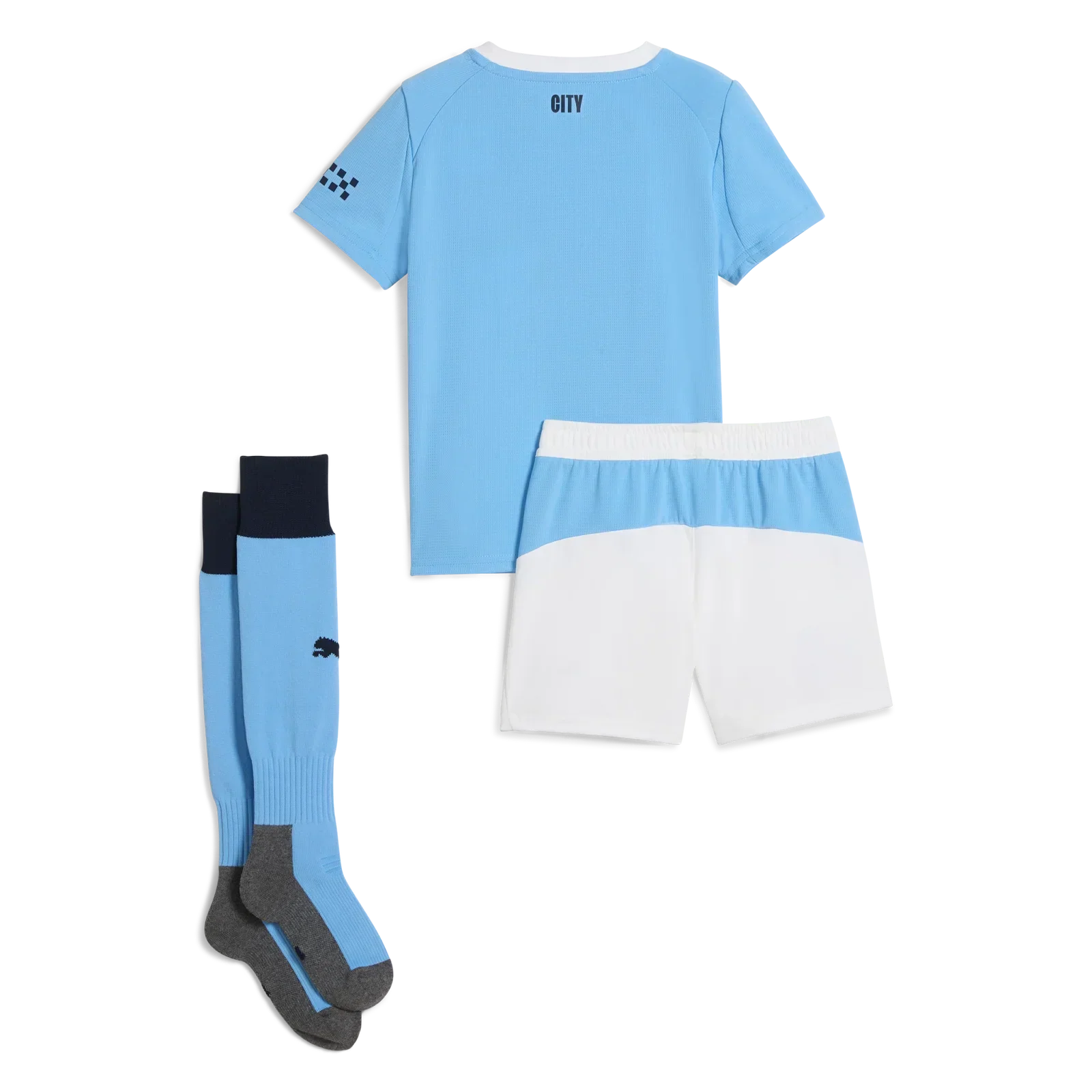 2025/26 Manchester City Kids Football Kit - Home