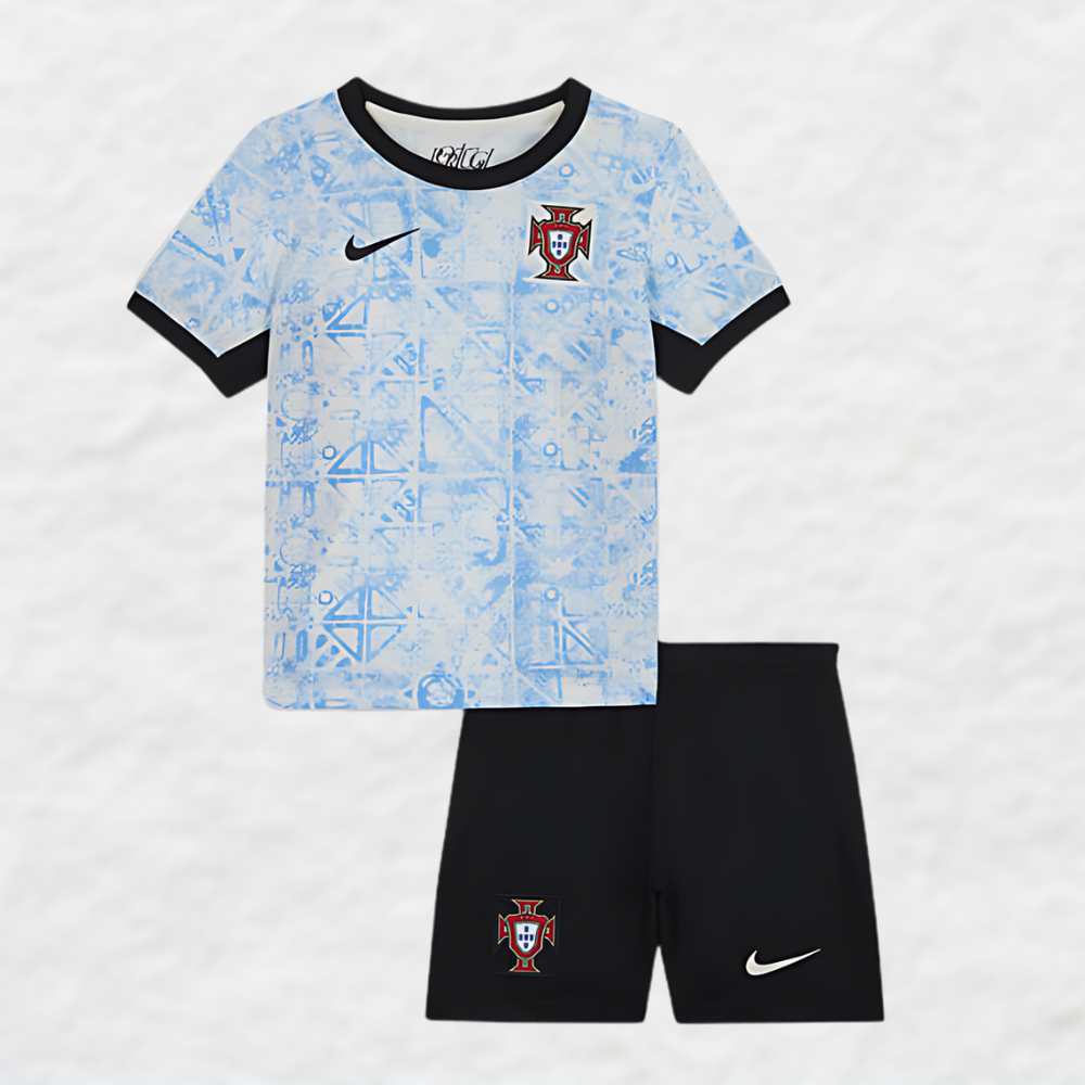(KIDS) Portugal Euros 2024 Away Shirt