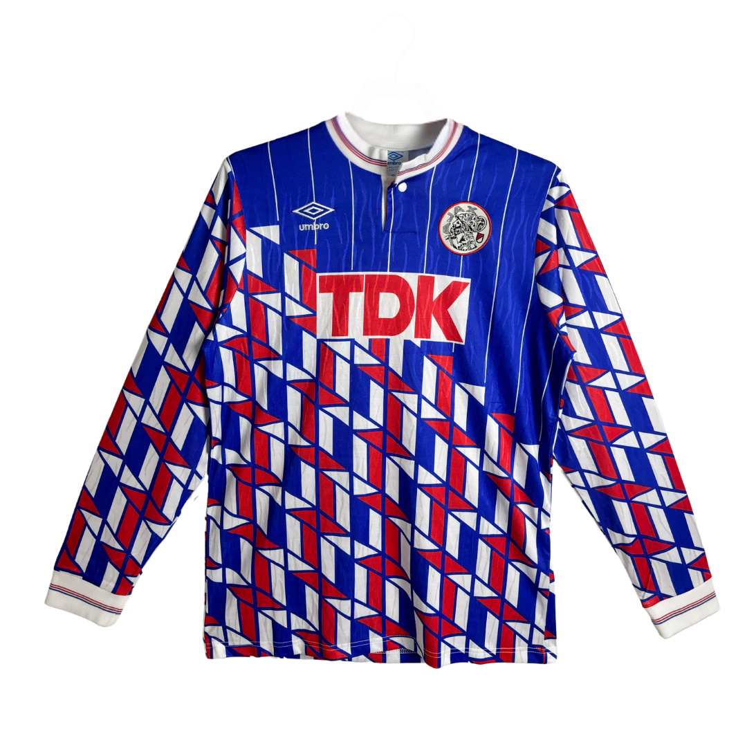 AFC Ajax Long Sleeve Away Shirt - 1989-90