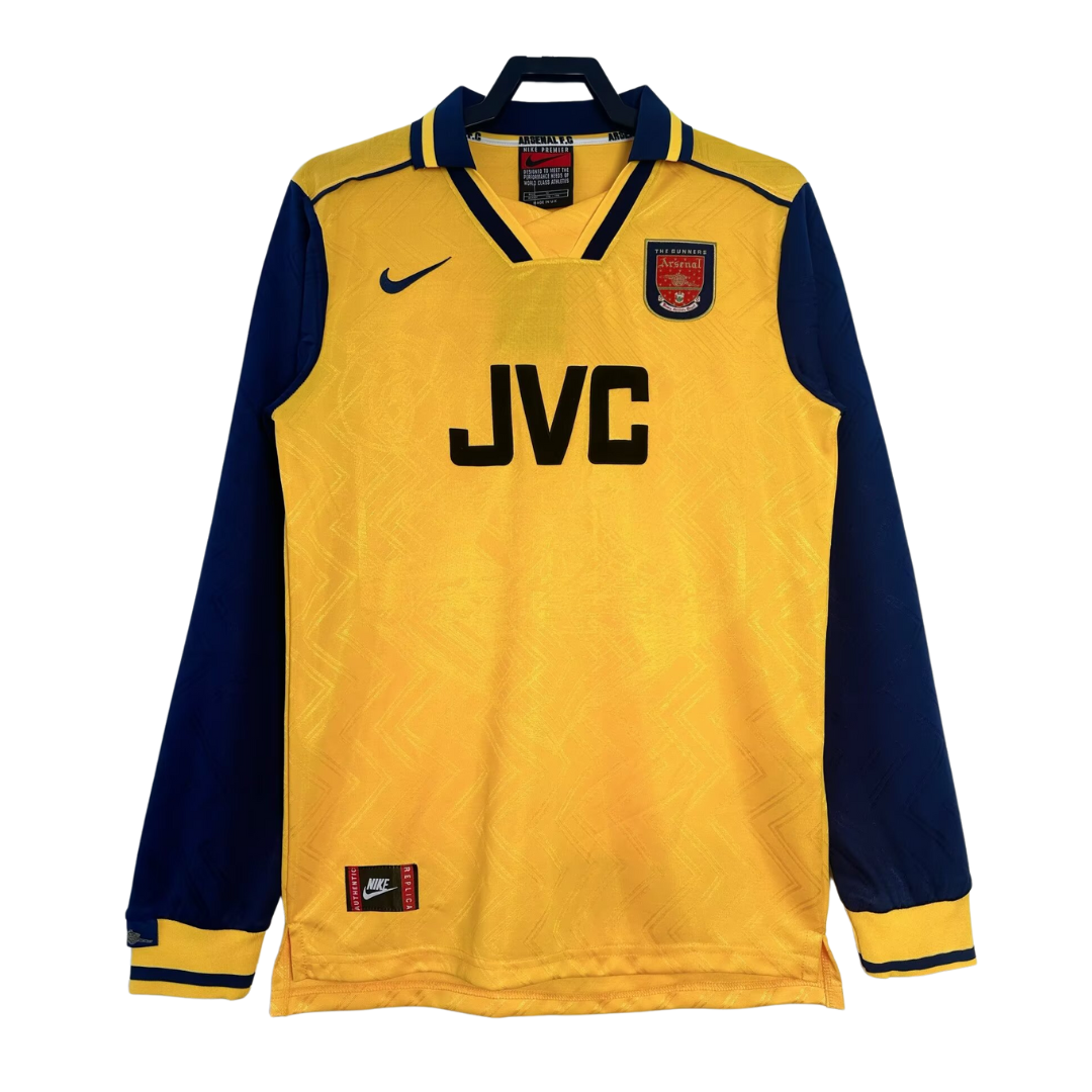 Arsenal Long Sleeve Away Shirt - 1996-97