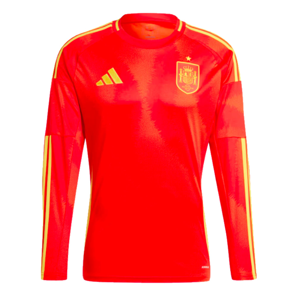 2024/25 Spain Long Sleeve Home Shirt
