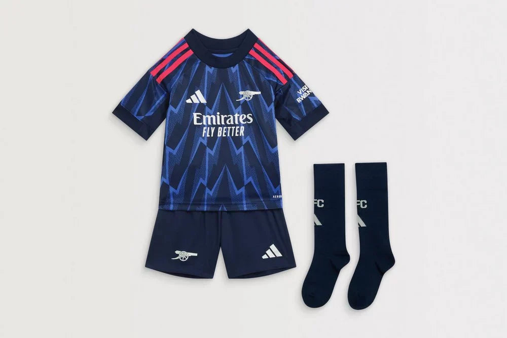 Arsenal adidas 25/26 Away Mini Kit